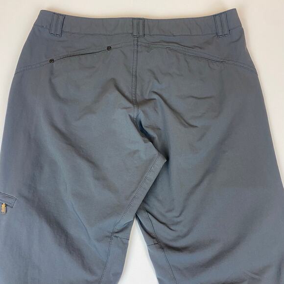 Mountain Hardware Womens 8 Regular Fit Lightweight Multi-Pocket Grey Tech Pants - Picture 4 of 9